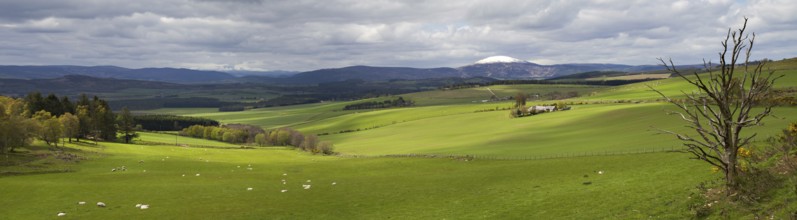 Panorama Queens view Lookout, Scotland, United Kingdom Scotland
