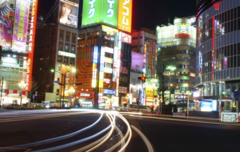 Shinjuku at night (Kabukicho). Shooting Location: Tokyo metropolitan area