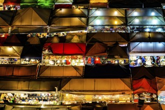 Talat lot Phi Ratchada (night market of Thailand, Bangkok). Shooting Location: Bangkok, Thailand,