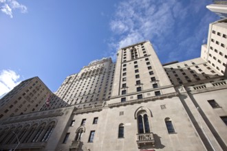 Toronto Downtown urban city blue sky modern