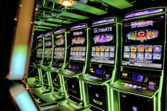 Date vending machines on a ferry, 2020