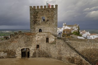 Castelo de Monsaraz, Monumento Nacional, Monsaraz, Distrito de Évora, Alentejo, Portugal, Europe