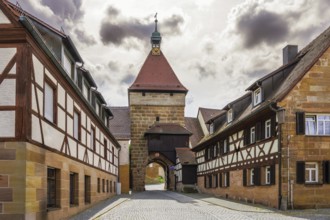Historic old town of Cadolzburg (Franconia, Germany)