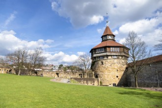 An image of the castle tower of Esslingen Stuttgart Germany