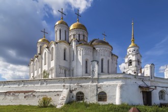 Dormition Cathedral in Vladimir used to be a mother church of medieval Russia in the 13th and 14th