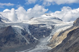 Pasterze glacier on the Grossglockner, Austria, Europe
