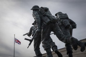 The British Normandy Memorial is a war memorial near the village of Ver-sur-Mer in Normandy, France