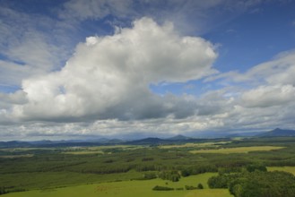View from Lysá skála in the Czech Republic