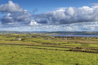 Landscape with Atlantic Ocean Bay near Cliffs of Moher, Ireland, Europe