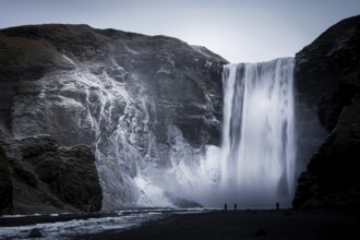 Skuga fosse waterfall. Shooting Location: Iceland