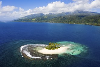 Island near Mitirapa, Tahiti, French Polynesia, Oceania