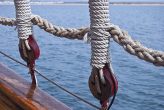 Classic sailing yacht