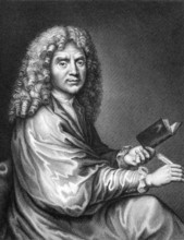 Moliere (1622-1676) on engraving from 1859. French playwright and actor, one of the greatest