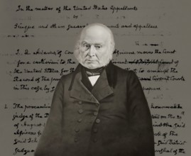 John Quincy Adams, 6th president of the United States, his request for papers relating to the Lower