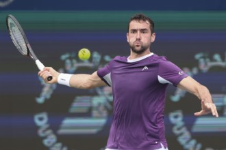 Marin Cilic (CRO), Dubai Duty Free Tennis Championships, Dubai, U.A.E. Tennis - Dubai Tennis