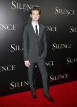 Andrew Garfield at the Los Angeles premiere of 'Silence' held at the Directors Guild Of America in