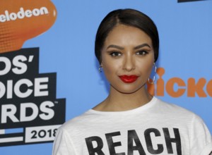 Kat Graham at the Nickelodeon's 2018 Kids' Choice Awards held at the Forum in Inglewood, USA on