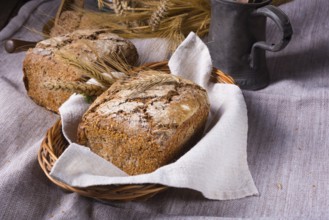 Delicious and healthy homemade wholemeal bread