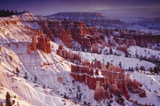 Bryce Canyon in winter
