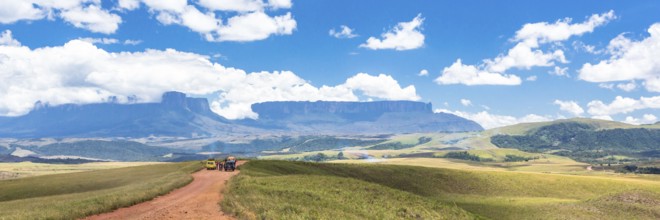 Mount Roraima banner web, Venezuela, South America