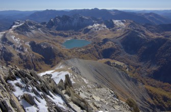 View from Mont Pelat to Lac d'Allos View from Mont Pelat to Lac d'Allos Adobe RGB