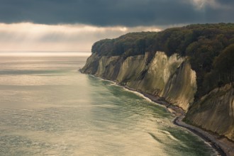 The Baltic coast on the island of Rügen in autumn