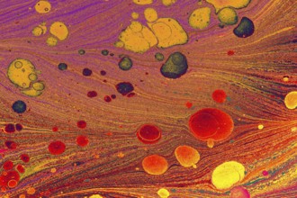 Abstract creative marble pattern texture. Traditional art of Ebru marbling