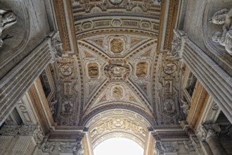 Roof of St Peter's Basilica, church. Vatican Museum