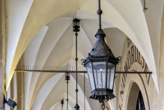 Archway in the Cloth Halls in Krakow in Europe