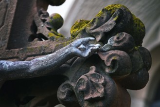 Crucifix, detail