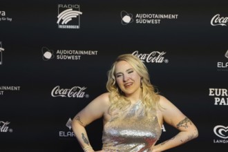 Newcomer International 2023: ÁSDÍS at the presentation of the Radio Regenbogen Award 2024 at