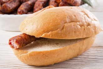 Frankfurterki world to known and beloved thin small sausages