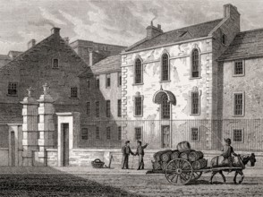 Trades' Maiden Hospital, Edinburgh, Scotland, 19th century, Views in Edinburgh by J. & H. S. Storer