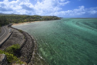 View, Maconde Viewpoint, Baie du Cap, south coast, Indian Ocean, island, Mauritius, Africa