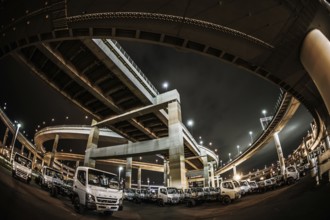 Bayshore Route Daikoku Junction (Tsurumi-ku, Yokohama City). Shooting Location: Yokohama-city