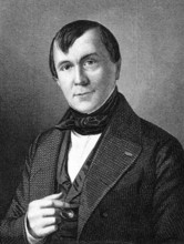 Emile de Girardin (1802-1881) on engraving from 1859. French journalist, publicist and politician.