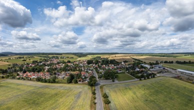 Aerial photograph Siptenfelde Harz City of Harzgerode