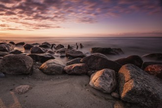 Stones on the coast of the Baltic Sea