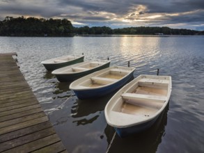 Boats on the lake