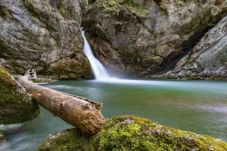 Fantastic hike along the premium hiking trail Wild Water near Oberstaufen to the Buchenegger