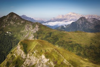 View from Passo Giau, Dolomites, Italian Alps
