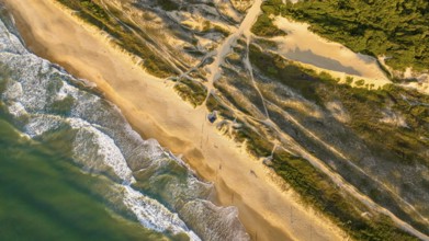 Florianópolis, Campeche beach during sunrise. Brazil. Rio Tavares neighborhood