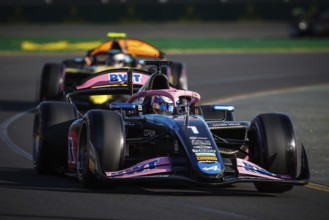 MELBOURNE, AUSTRALIA, MARCH 22: Victor Martins of France and Art Grand Prix during qualifying at