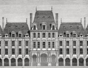 Pavillon de la Reine, Place des Vosges, Paris, France, 19th century, Europe