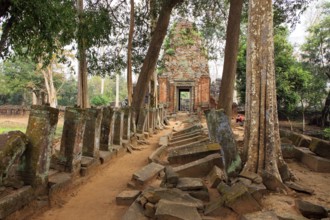 Koh Ker Khmer sanctuary and former capital of the Khmer empire