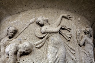 Greek mythology, old Greek vase relief