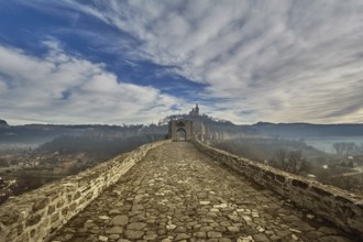 Entrance to the Fortress Tsarevets in Veliko Tarnovo, Bulgaria Veliko Tarnovo, Bulgaria, Europe