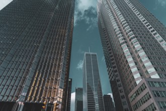 Glass skyscraper (Toronto, Canada). Shooting Location: Toronto