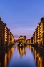 The Speicherstadt in Hamburg, city of Warehouses