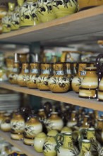 Traditional art of pottery's decoration in Tuscany